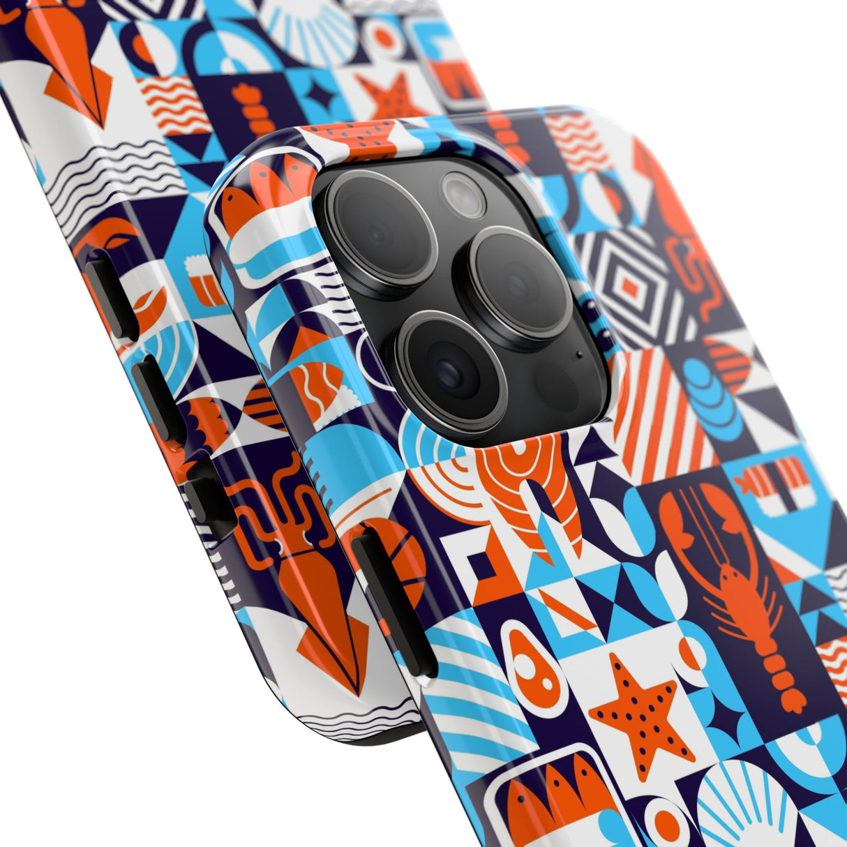 STUBBIE Phone Case for Apple iPhone - Something Fishy Stubbie