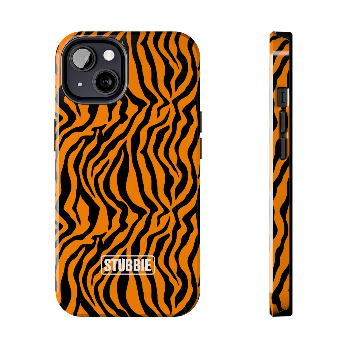 STUBBIE Phone Case for Apple iPhone - Tiger Stripes Stubbie