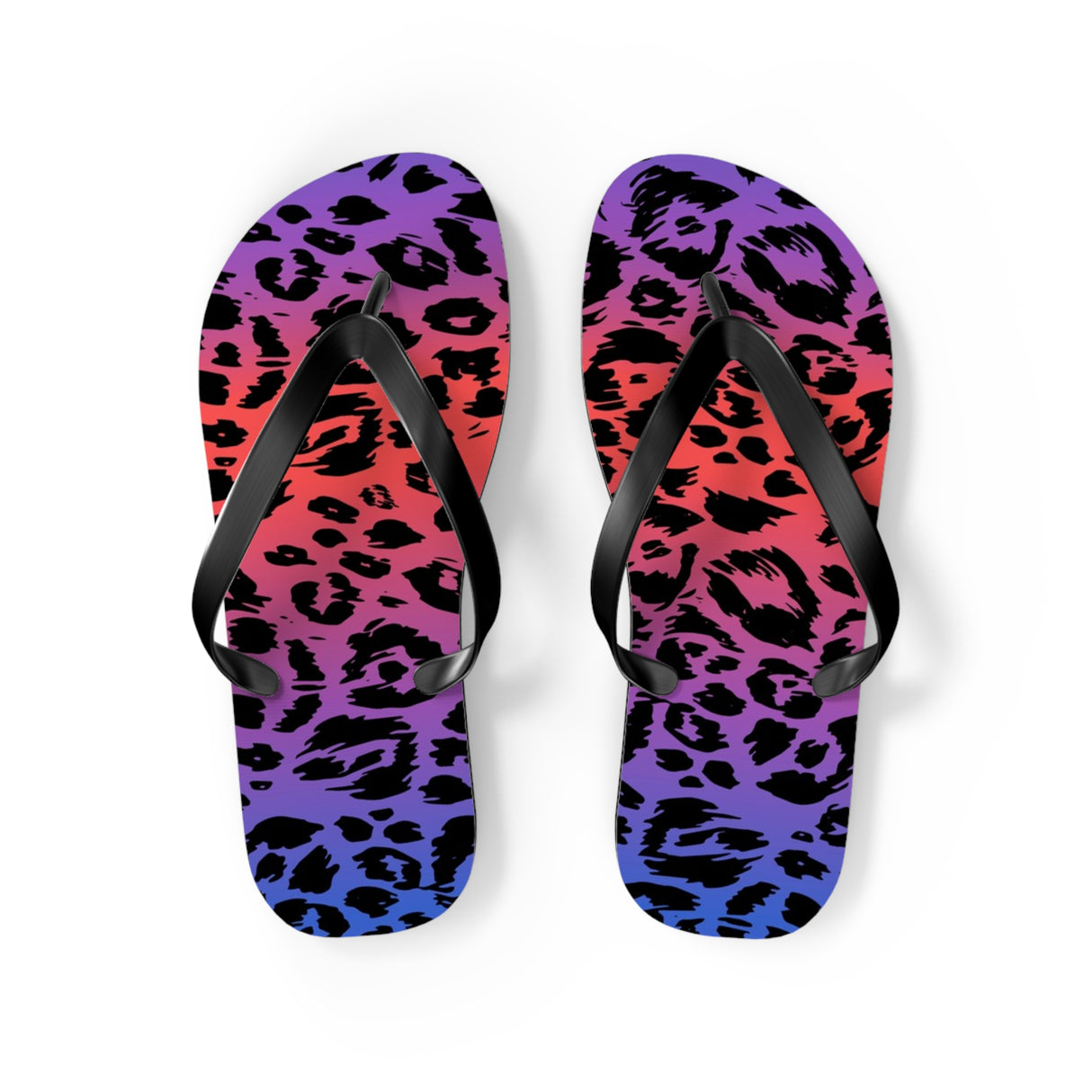 STUBBIE Flip Flops - Disco Leopard STUBBIE