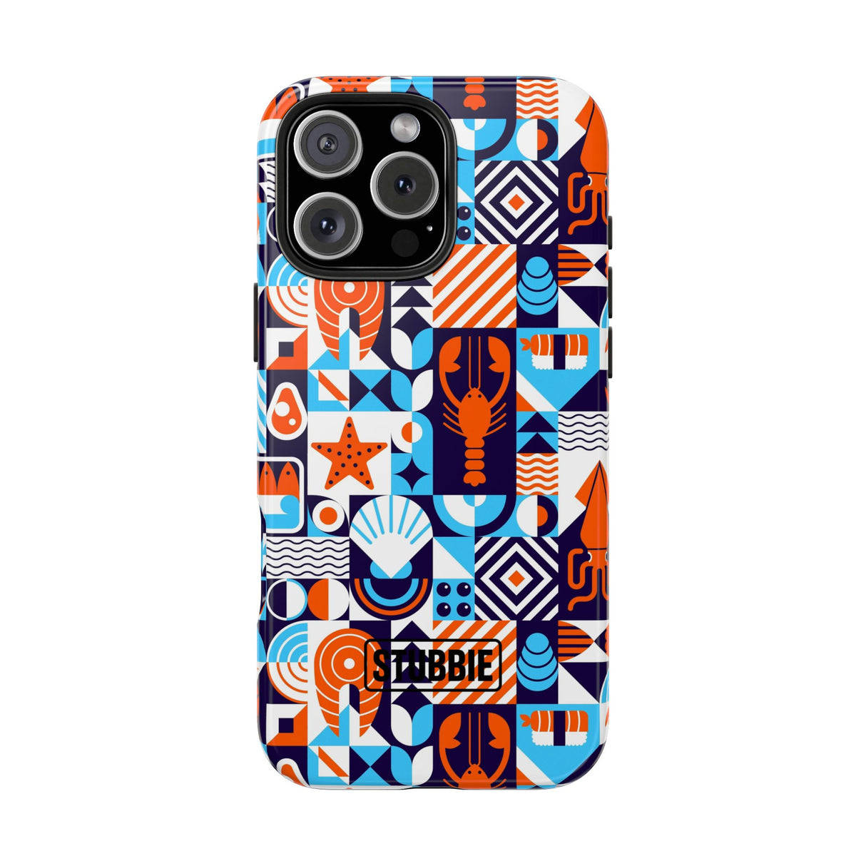 STUBBIE Phone Case for Apple iPhone - Something Fishy Stubbie