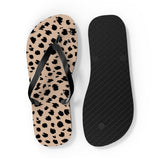 Cheetah Print Flip Flops
