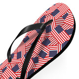 Mini American Flag Flip Flops
