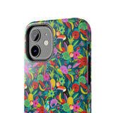 STUBBIE Phone Case for Apple iPhone - Hiding Jungle Birds Stubbie