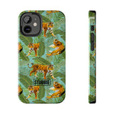 STUBBIE Phone Case for Apple iPhone - Jungle Tiger Stubbie