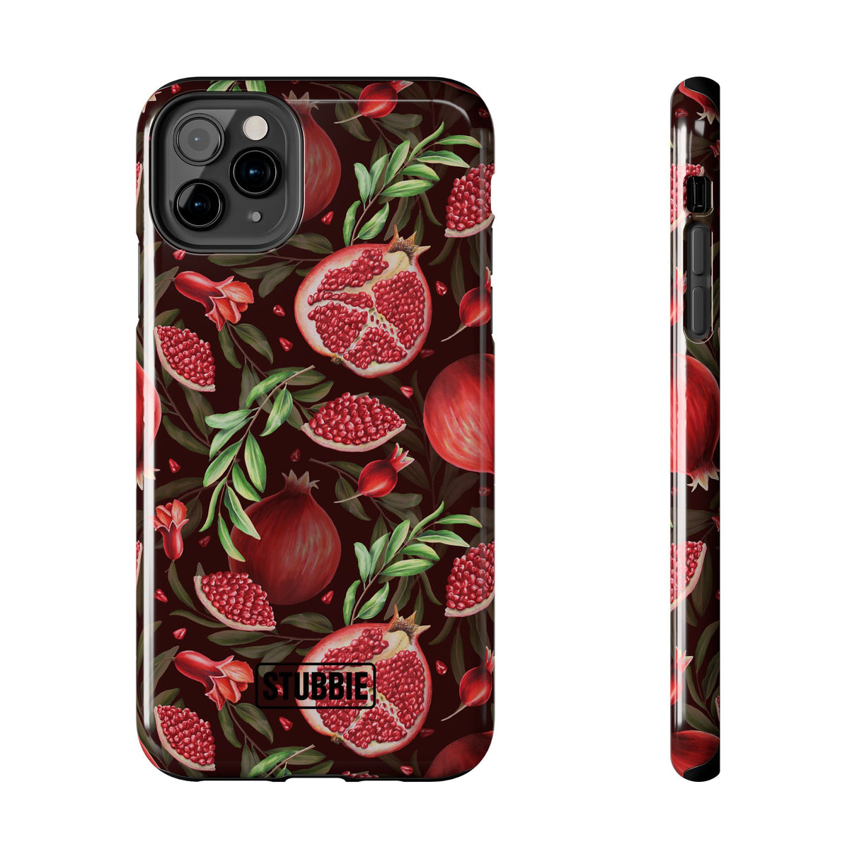 STUBBIE Phone Case for Apple iPhone - Pomegranate Phone Case
