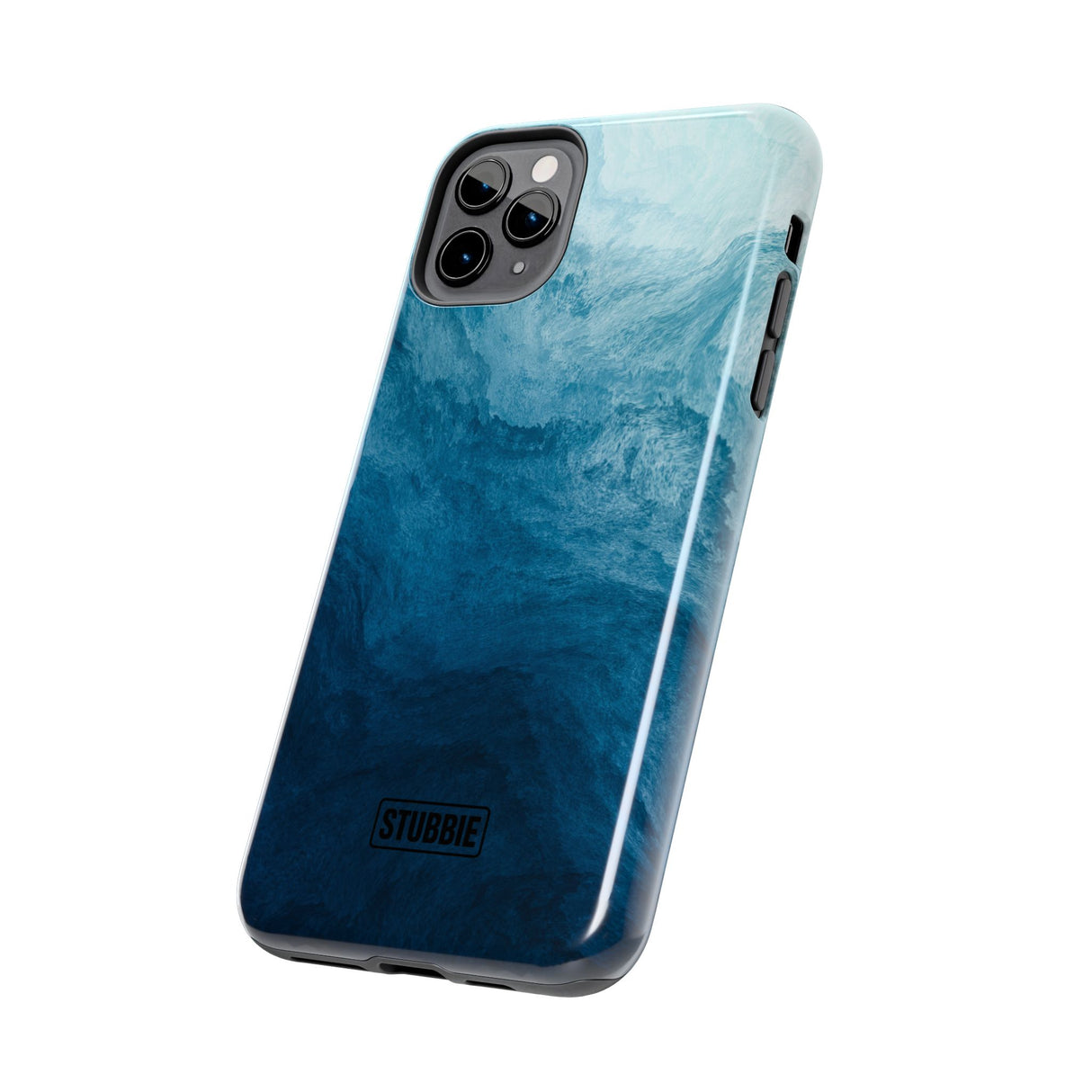 STUBBIE Phone Case for Apple iPhone - Blue Marble Phone Case