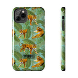 STUBBIE Phone Case for Apple iPhone - Jungle Tiger Stubbie