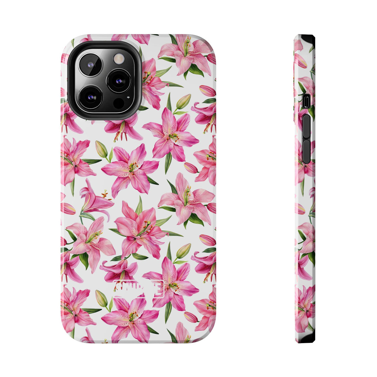 STUBBIE Phone Case for Apple iPhone - Pink Lily Flower Phone Case