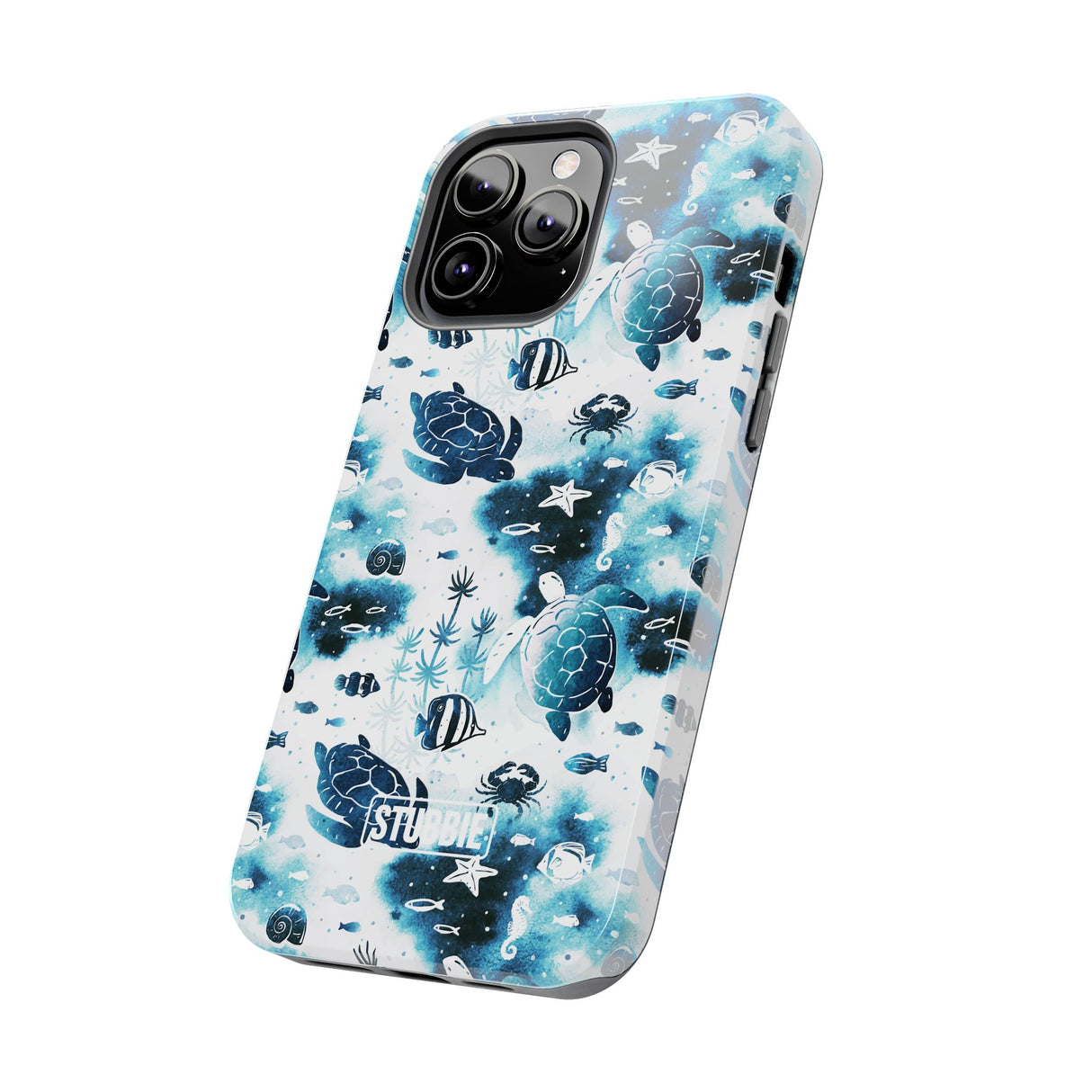 STUBBIE Phone Case for Apple iPhone - Fish And Turtle Phone Case