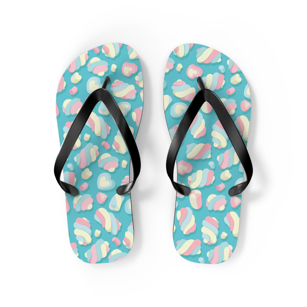 Marshmallow Flip Flops