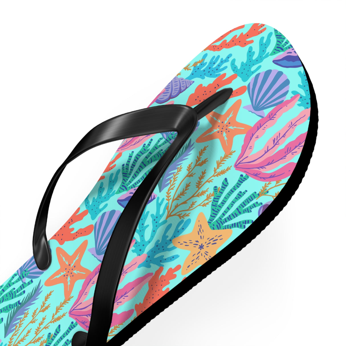 Coral Flip Flops
