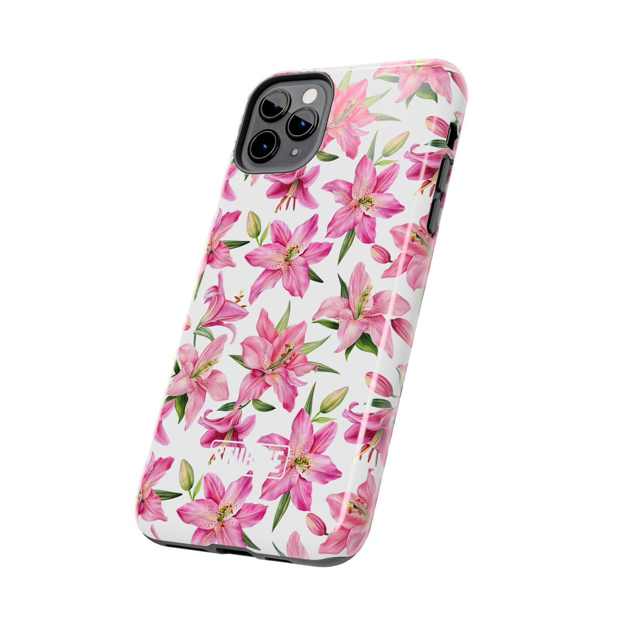 STUBBIE Phone Case for Apple iPhone - Pink Lily Flower Phone Case