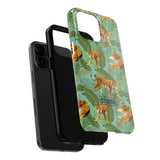 STUBBIE Phone Case for Apple iPhone - Jungle Tiger Stubbie