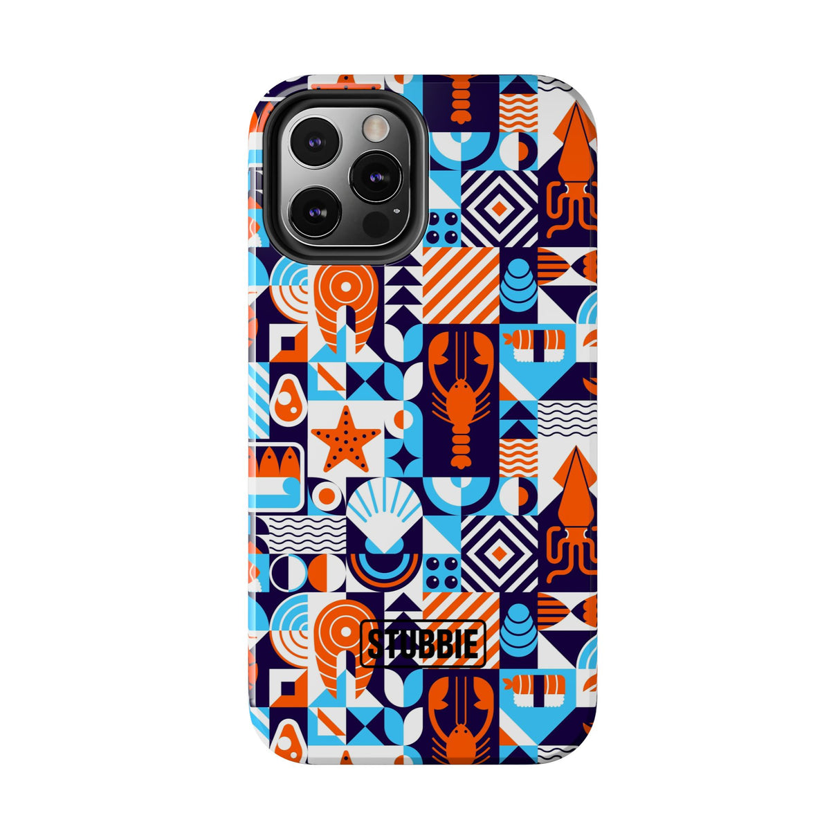 STUBBIE Phone Case for Apple iPhone - Something Fishy Stubbie