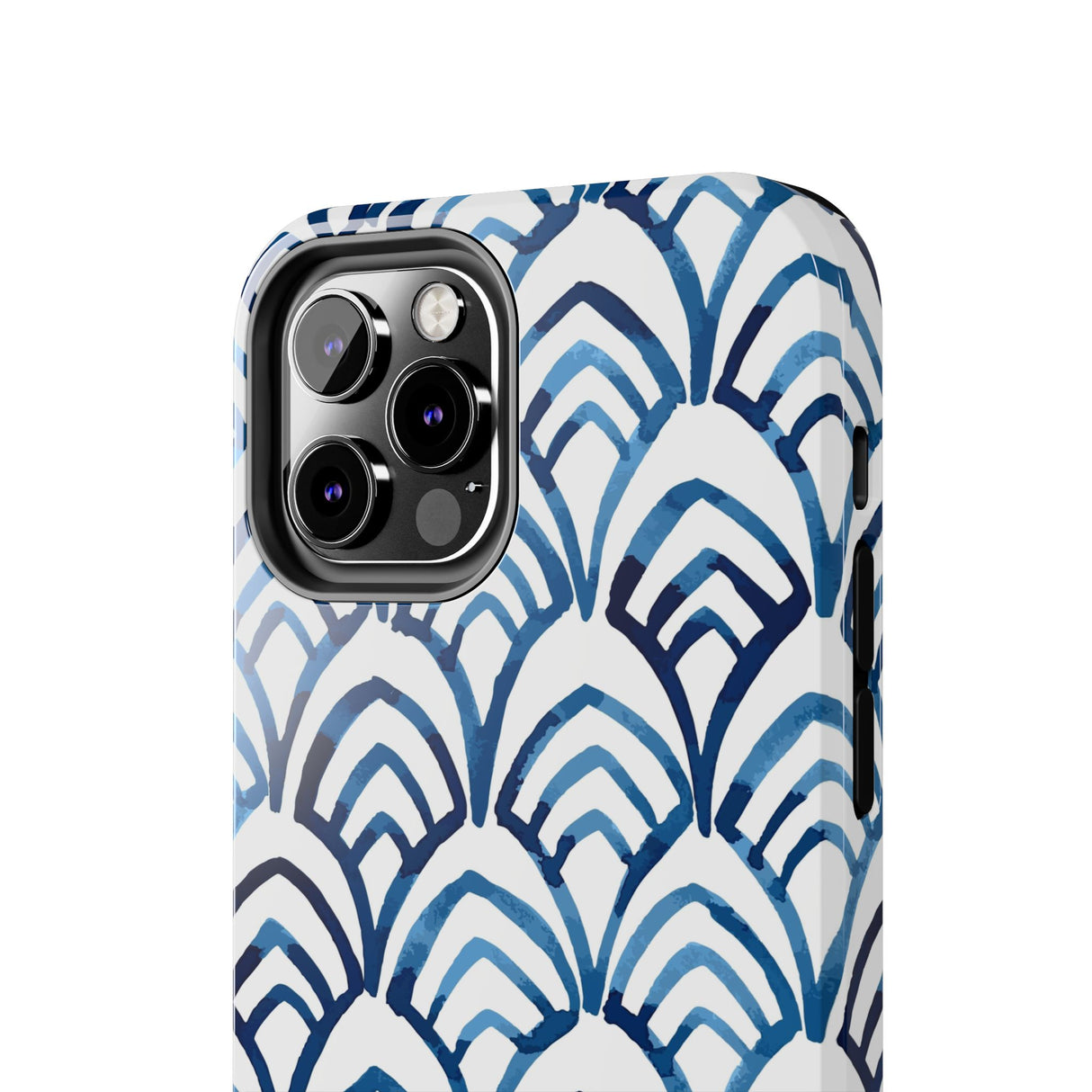 STUBBIE Phone Case for Apple iPhone - Blue Art Deco Phone Case