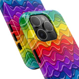 STUBBIE Phone Case for Apple iPhone - Rainbow Cake Phone Case