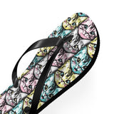 Cute Kitten Flip Flops