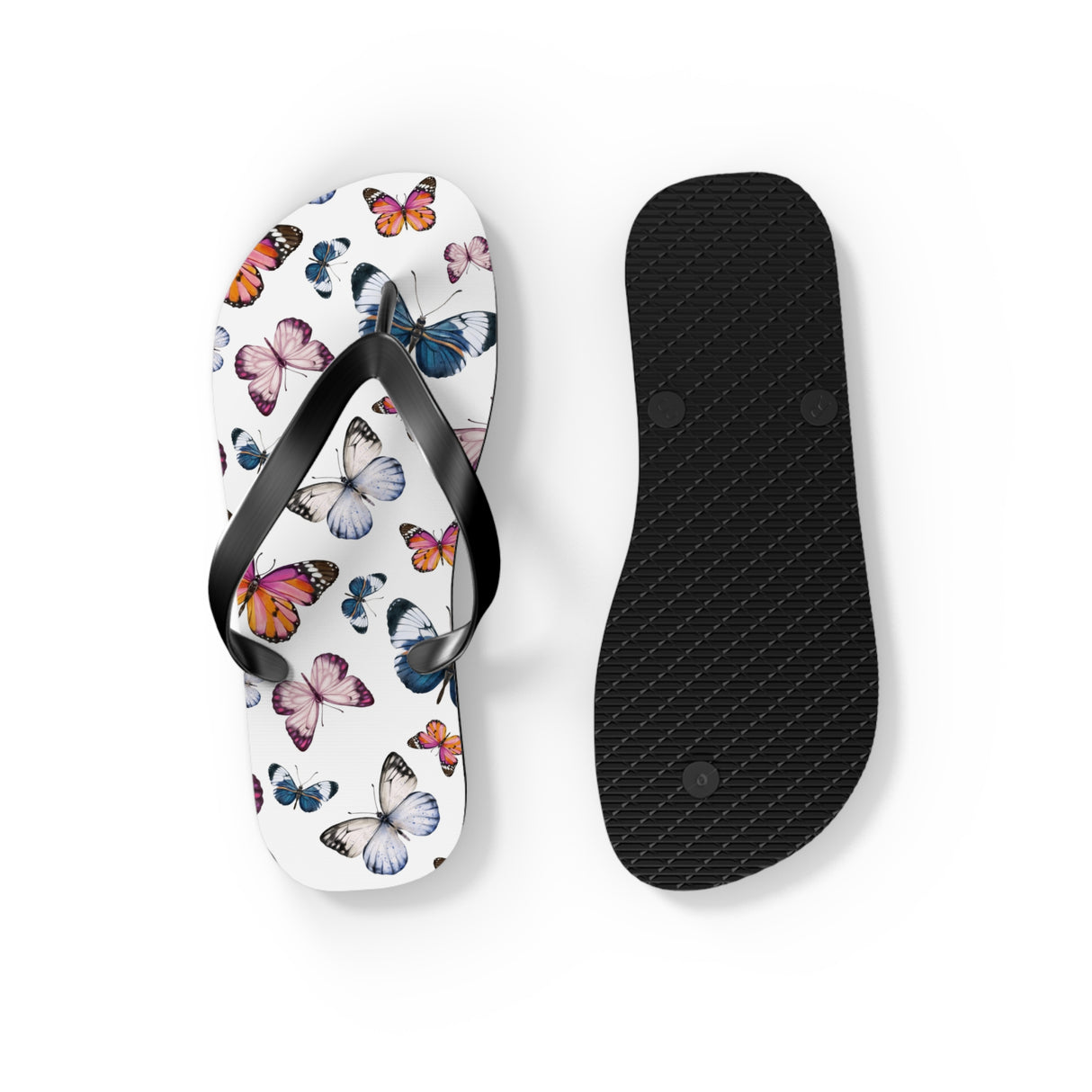 Butterfly Flip Flops