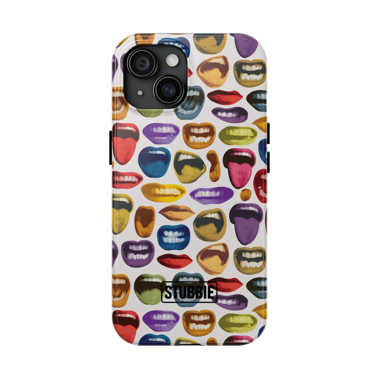 STUBBIE Phone Case for Apple iPhone - Lips Phone Case