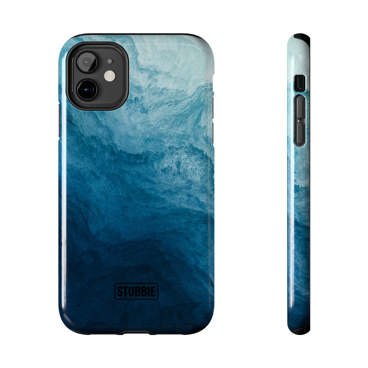STUBBIE Phone Case for Apple iPhone - Blue Marble Phone Case