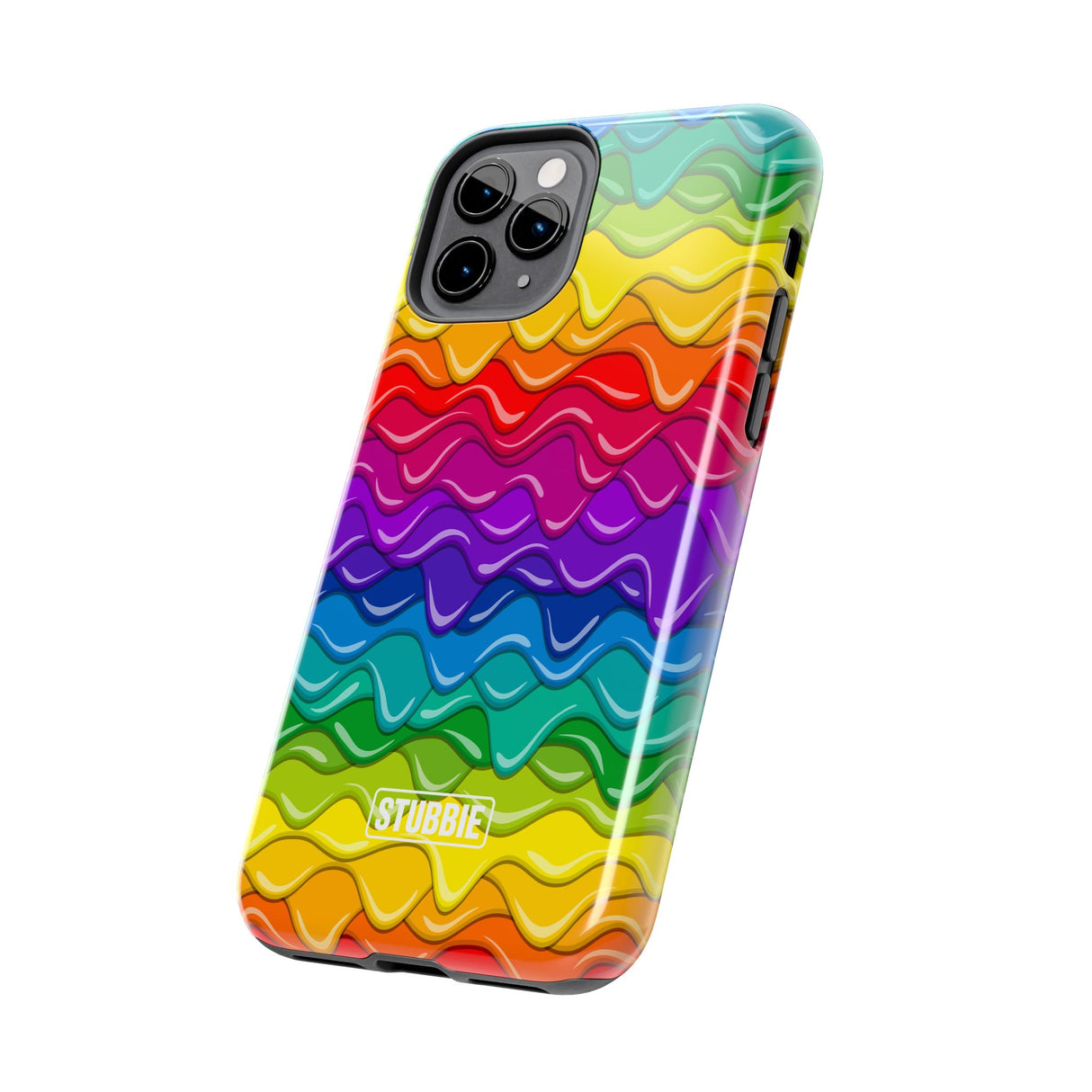 STUBBIE Phone Case for Apple iPhone - Rainbow Cake Phone Case