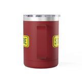 STUBBIE Coffee Mug Tumbler, 15oz - Aussie Yellow Stubbie