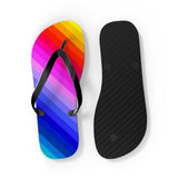 Rainbow Flip Flops