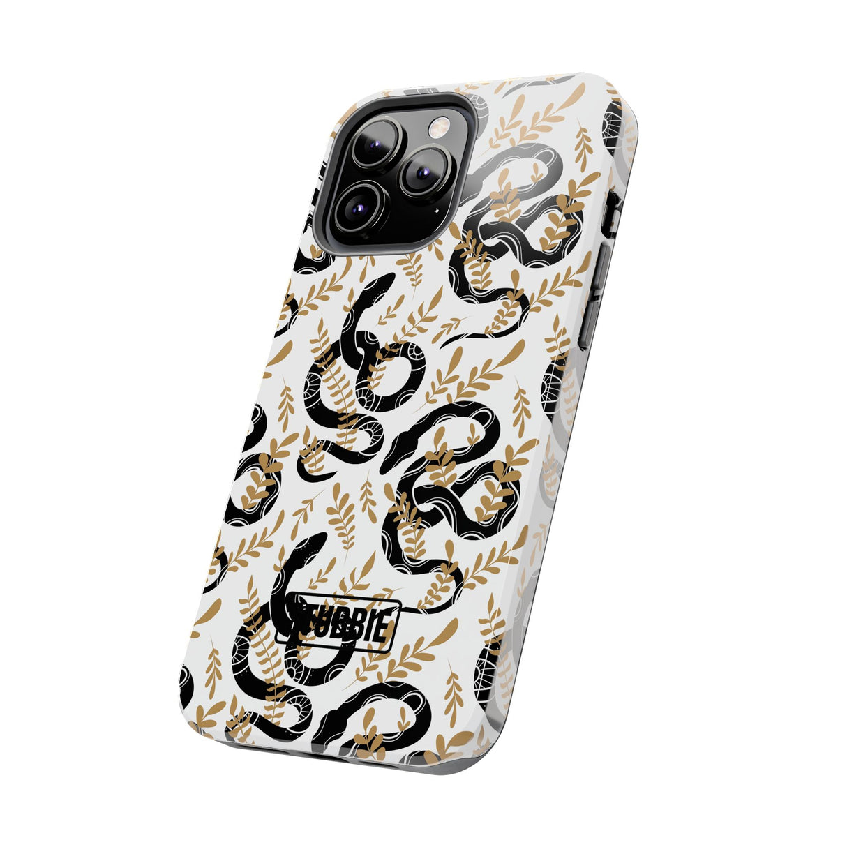 STUBBIE Phone Case for Apple iPhone - Black Snake Phone Case