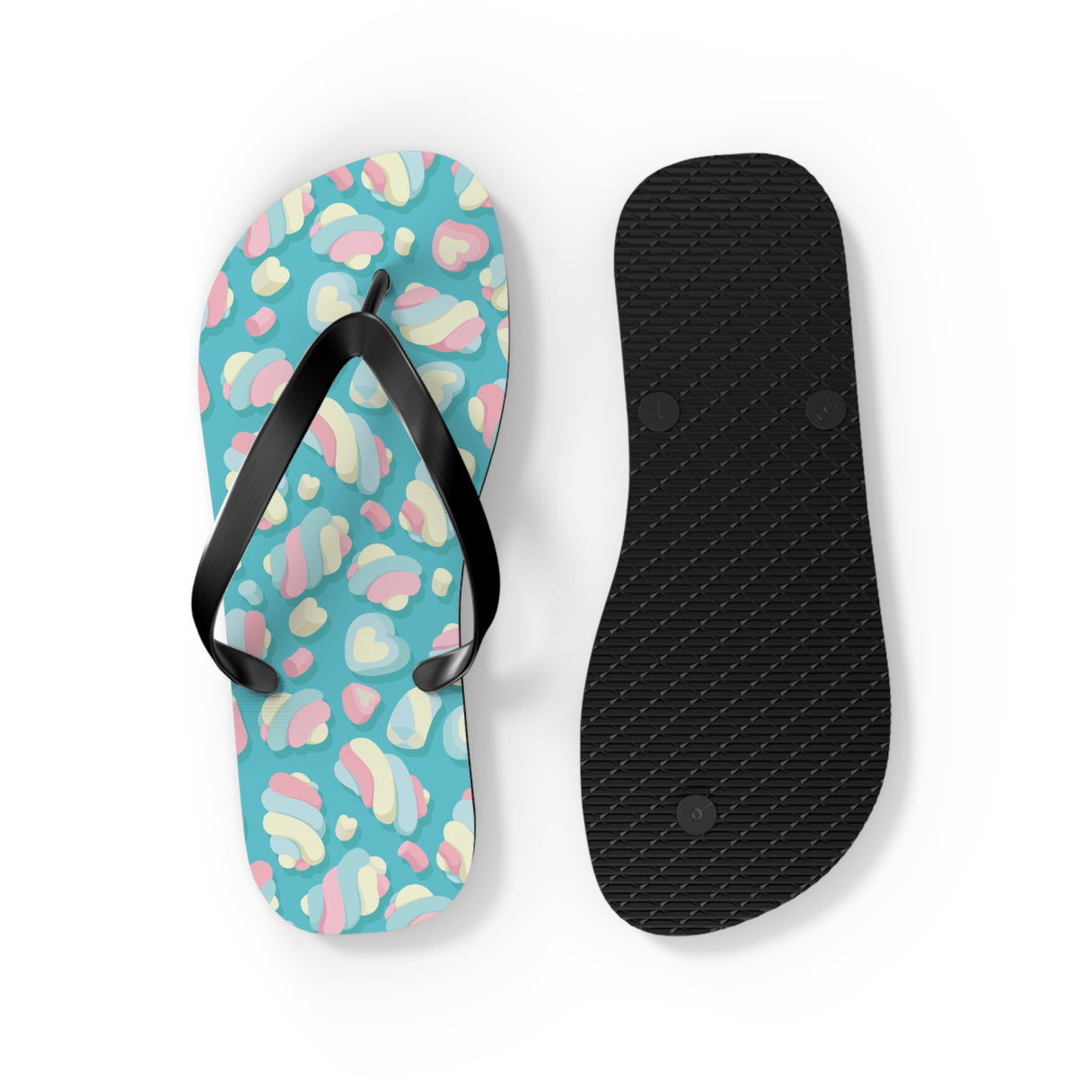 Marshmallow Flip Flops