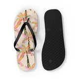 STUBBIE Flip Flops - Pink Palm Tree STUBBIE