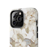 STUBBIE Phone Case for Apple iPhone - White Flowers Phone Case