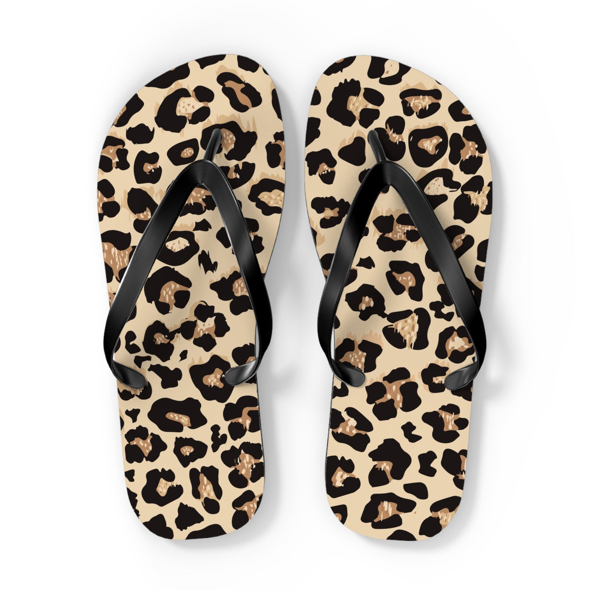 STUBBIE Leopard Print Flip Flops - Leopard STUBBIE