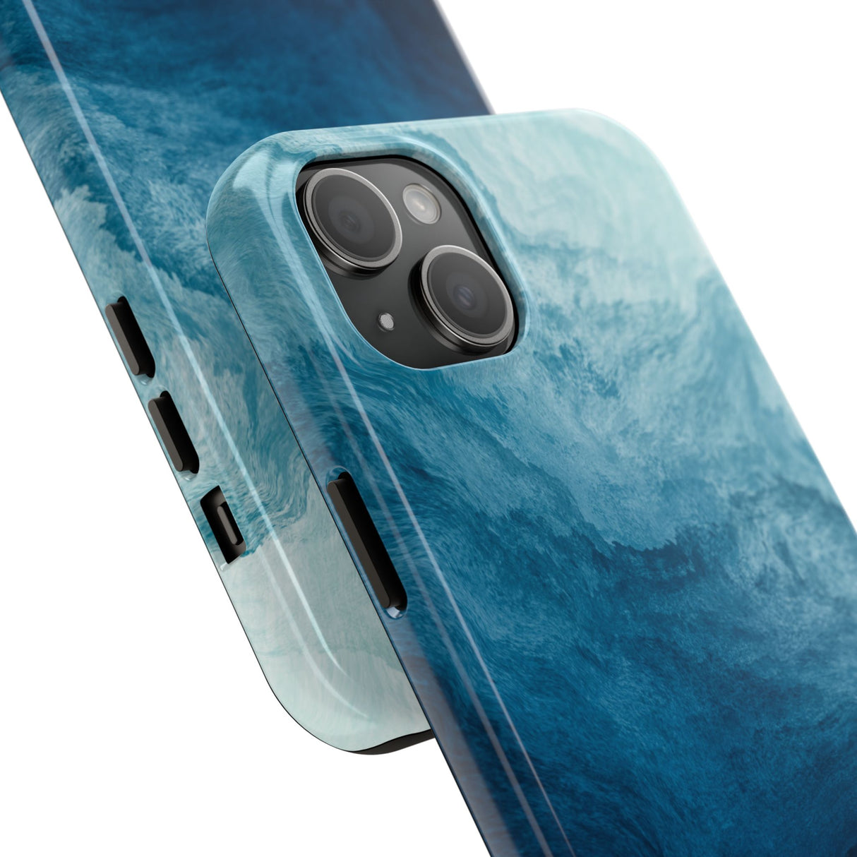 STUBBIE Phone Case for Apple iPhone - Blue Marble Phone Case