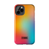 STUBBIE Phone Case for Apple iPhone - Rainbow Blue Stubbie