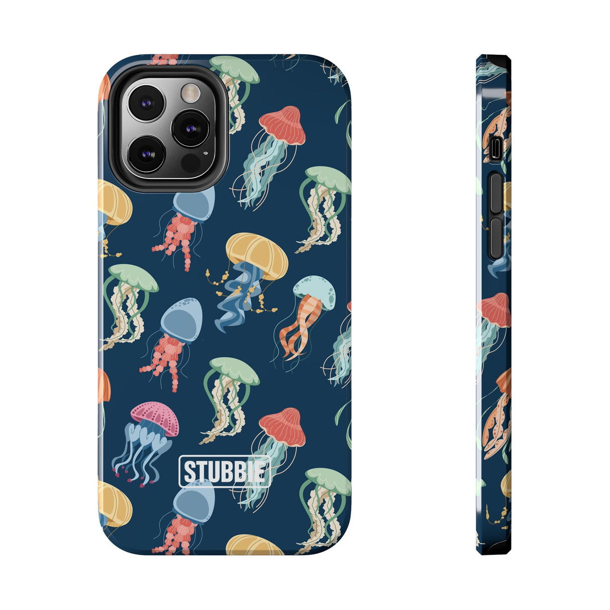 STUBBIE Phone Case for Apple iPhone - Jellyfish Stubbie