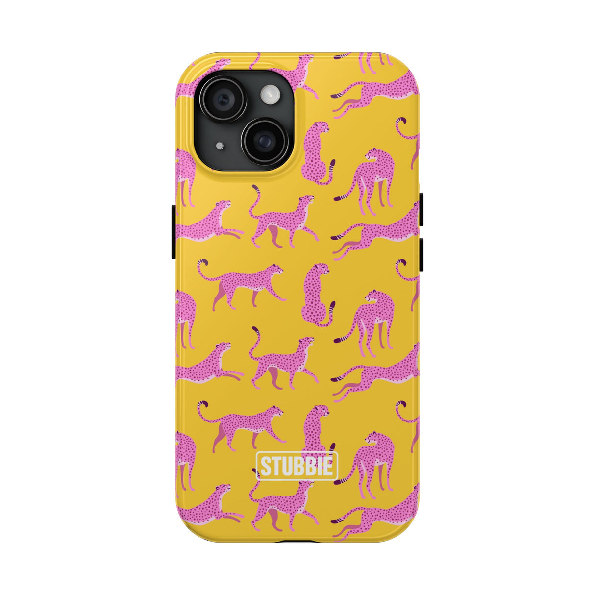 STUBBIE Phone Case for Apple iPhone - Pink Cheetah Phone Case