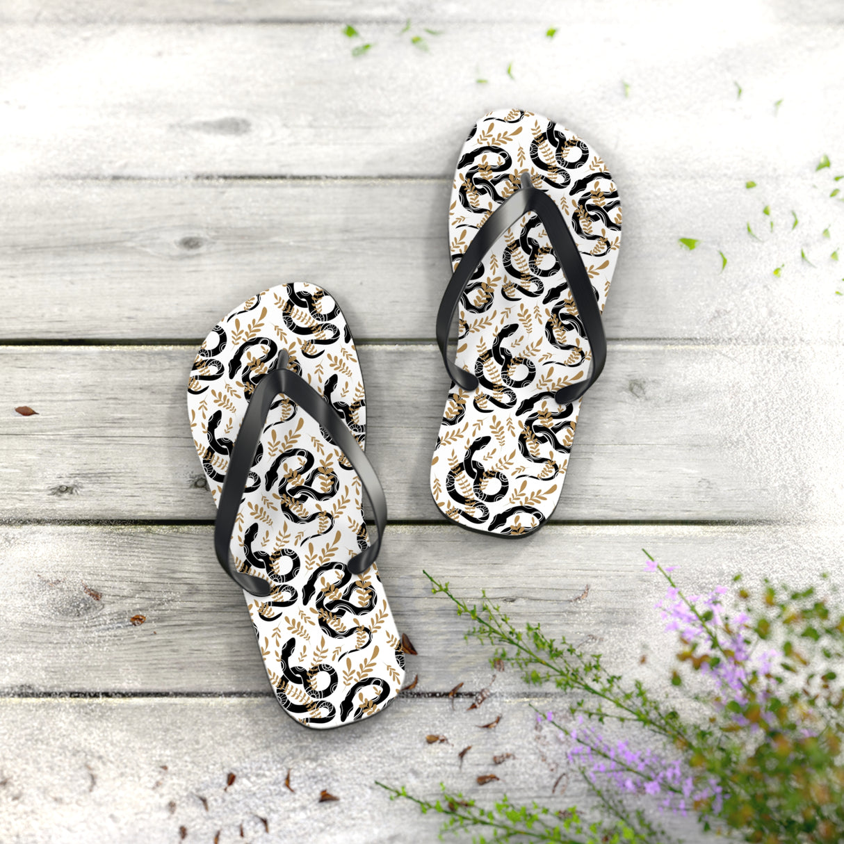 Snake Flip Flops