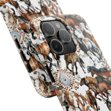 STUBBIE Phone Case for Apple iPhone - Mustang Phone Case