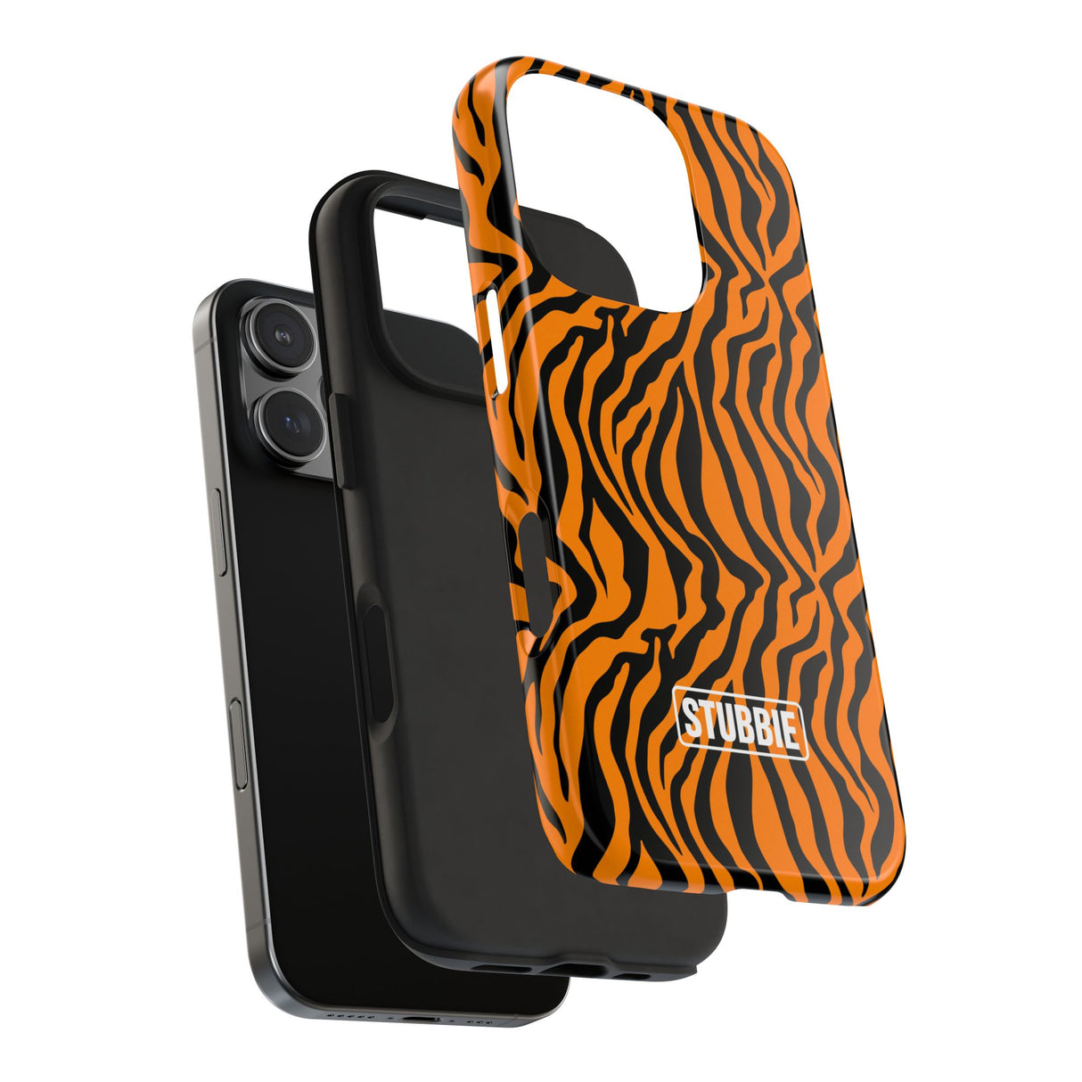 STUBBIE Phone Case for Apple iPhone - Tiger Stripes Stubbie