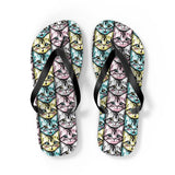 Cute Kitten Flip Flops