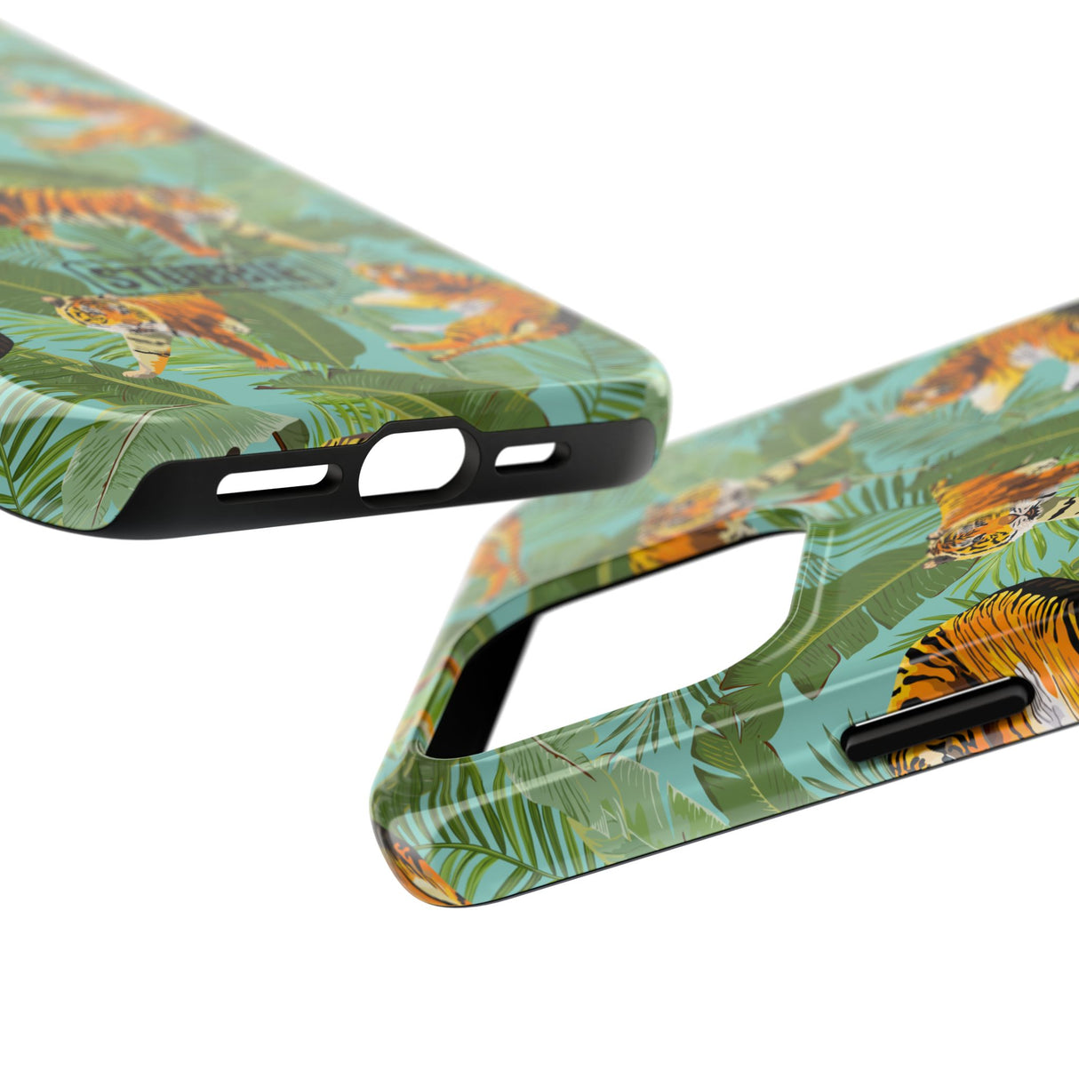 STUBBIE Phone Case for Apple iPhone - Jungle Tiger Stubbie