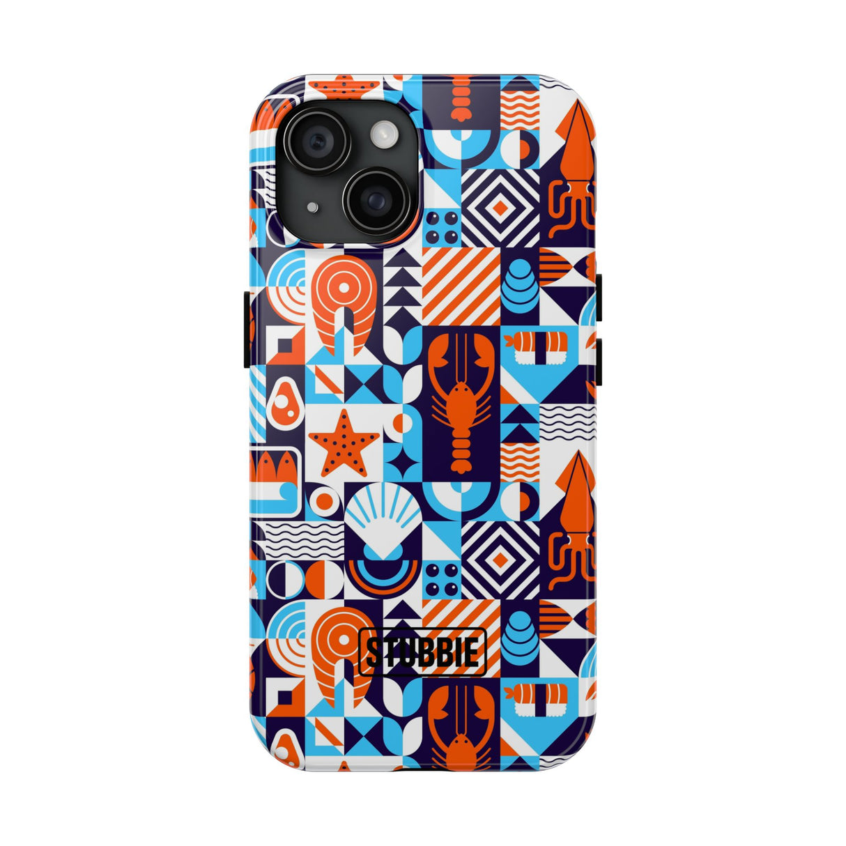 STUBBIE Phone Case for Apple iPhone - Something Fishy Stubbie