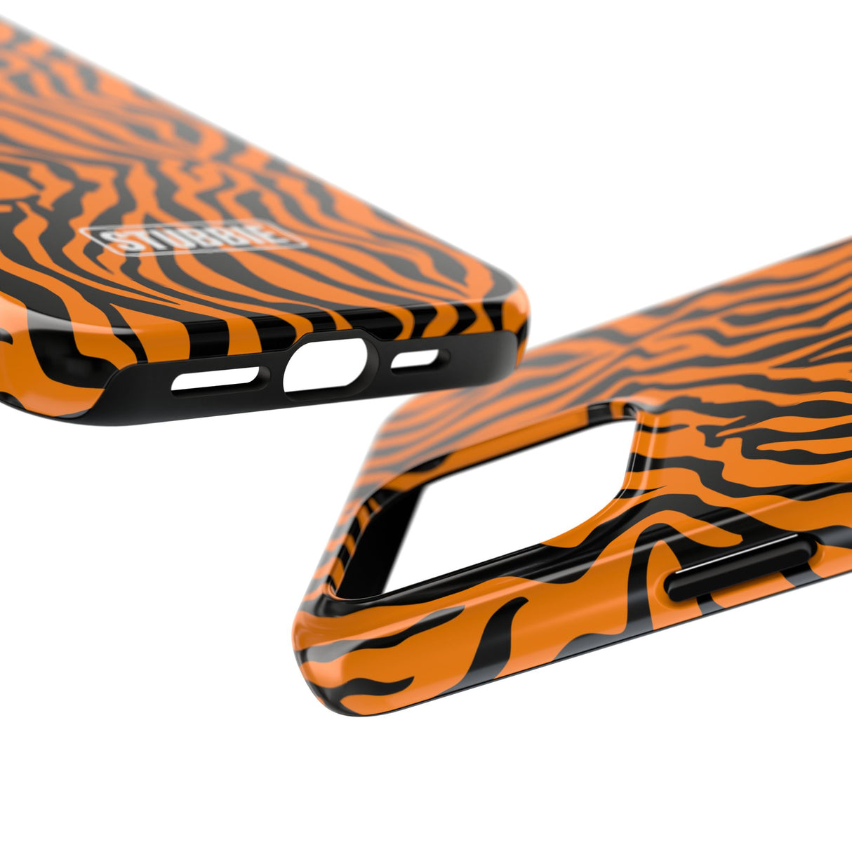 STUBBIE Phone Case for Apple iPhone - Tiger Stripes Stubbie