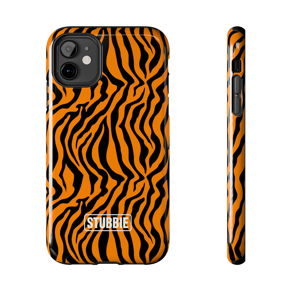 STUBBIE Phone Case for Apple iPhone - Tiger Stripes Stubbie