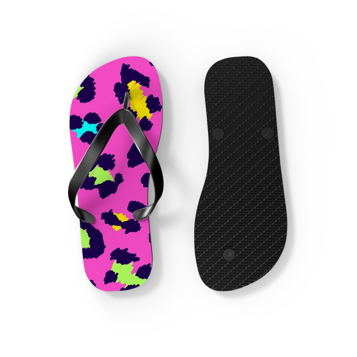 STUBBIE Flip Flops - Disco Leopard STUBBIE