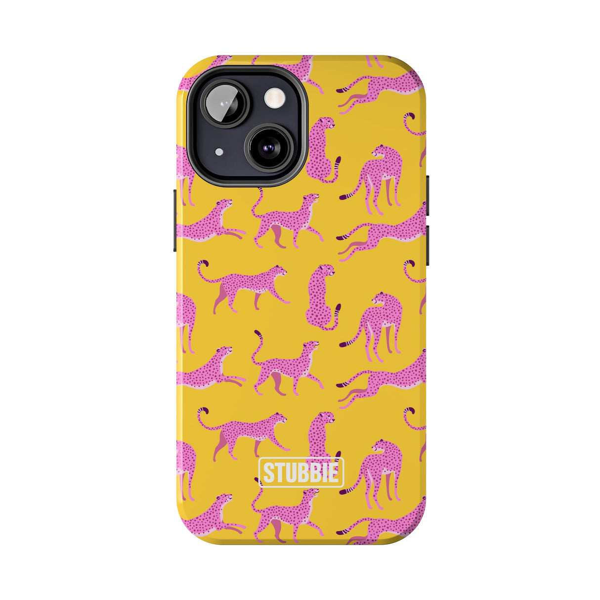 STUBBIE Phone Case for Apple iPhone - Pink Cheetah Phone Case
