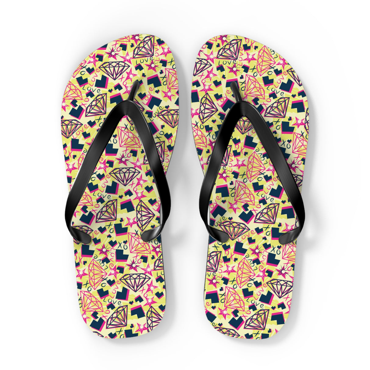 Crystal Flip Flops