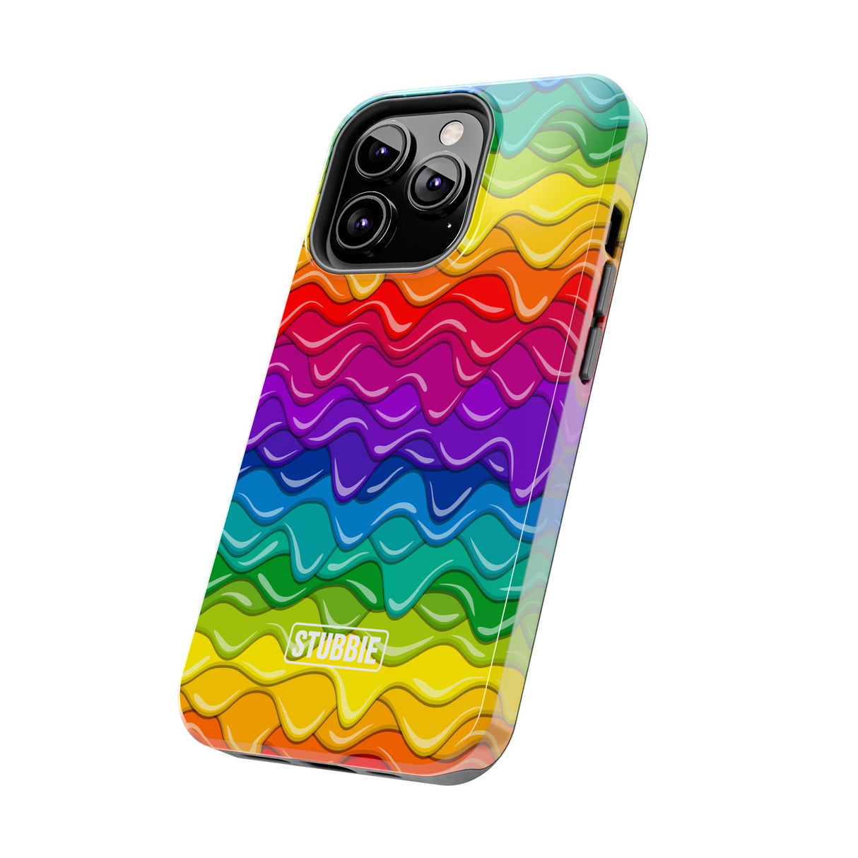 STUBBIE Phone Case for Apple iPhone - Rainbow Cake Phone Case