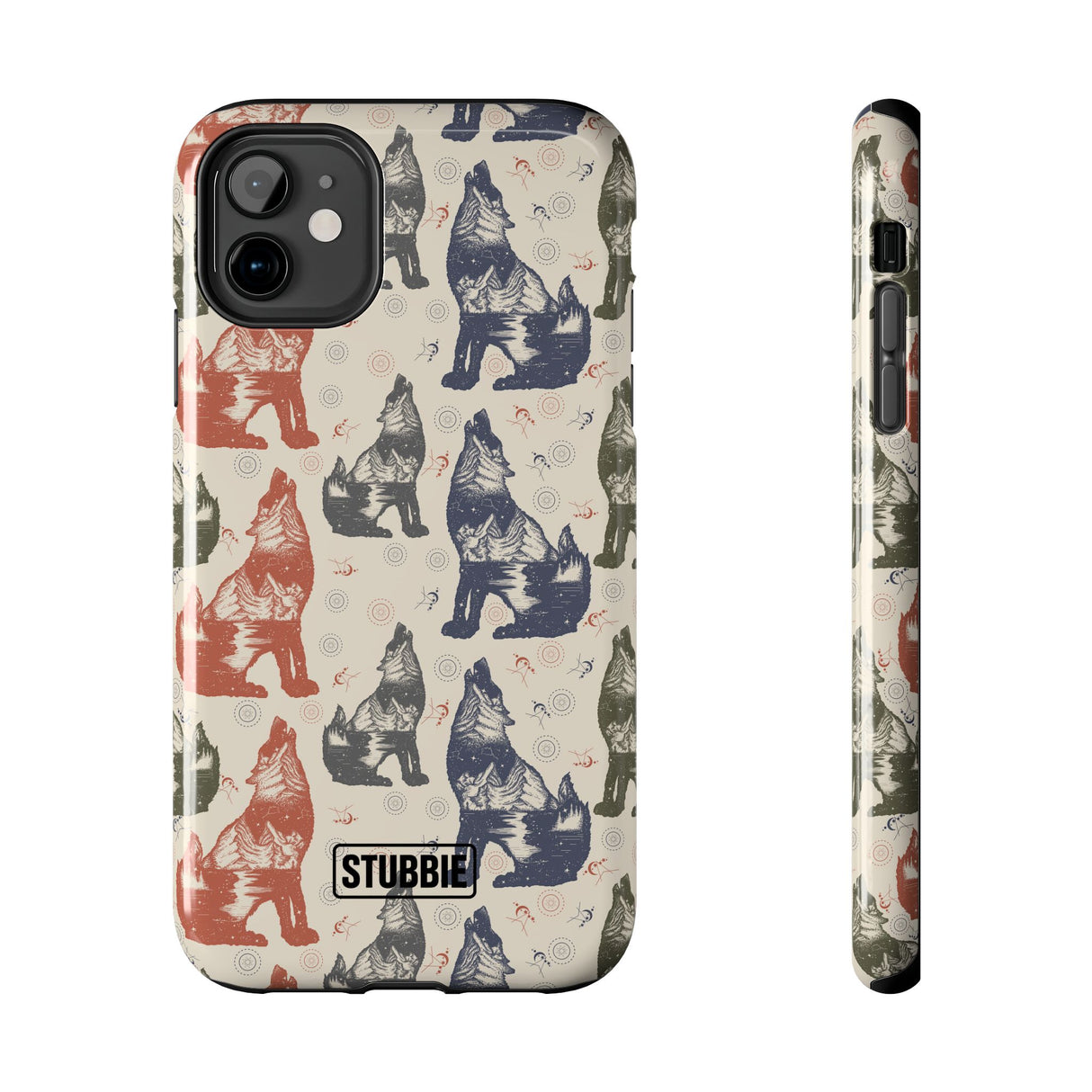 STUBBIE Phone Case for Apple iPhone - Wolf Phone Case