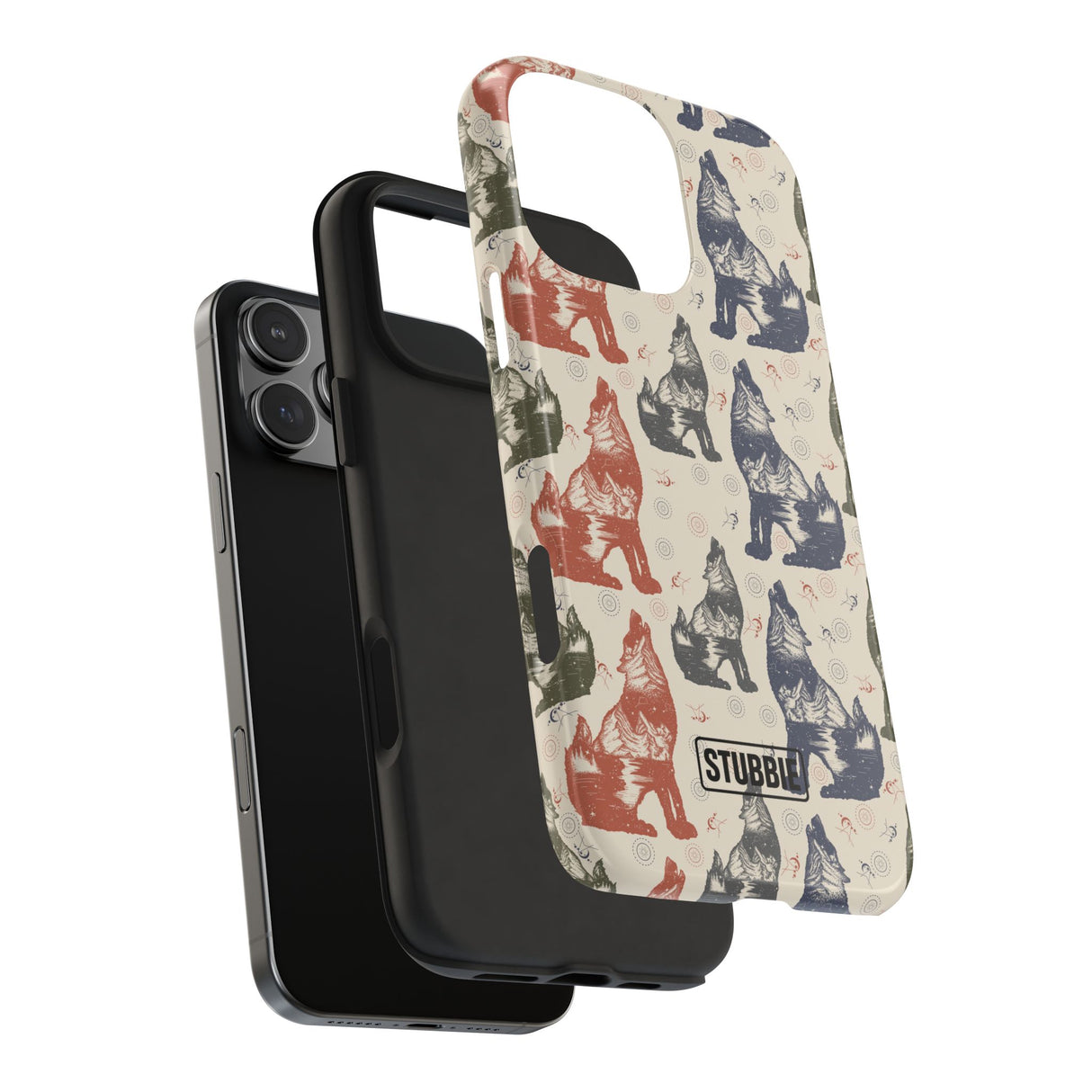 STUBBIE Phone Case for Apple iPhone - Wolf Phone Case